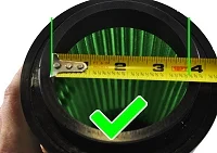 Correct way to measure inside diameter